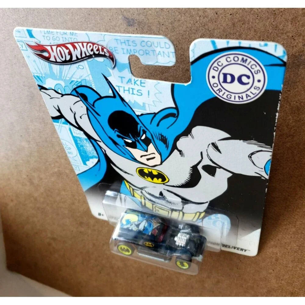 2011 Hot Wheels DOUBLE DEMON DELIVERY Black Pop Culture DC Comics 1:64 RR-5SP
